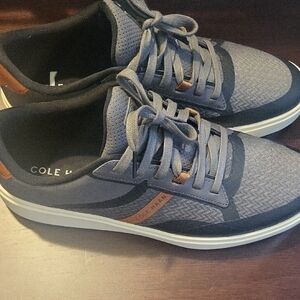 Cole Haan Men's Dark Gray and Brown Sneakers